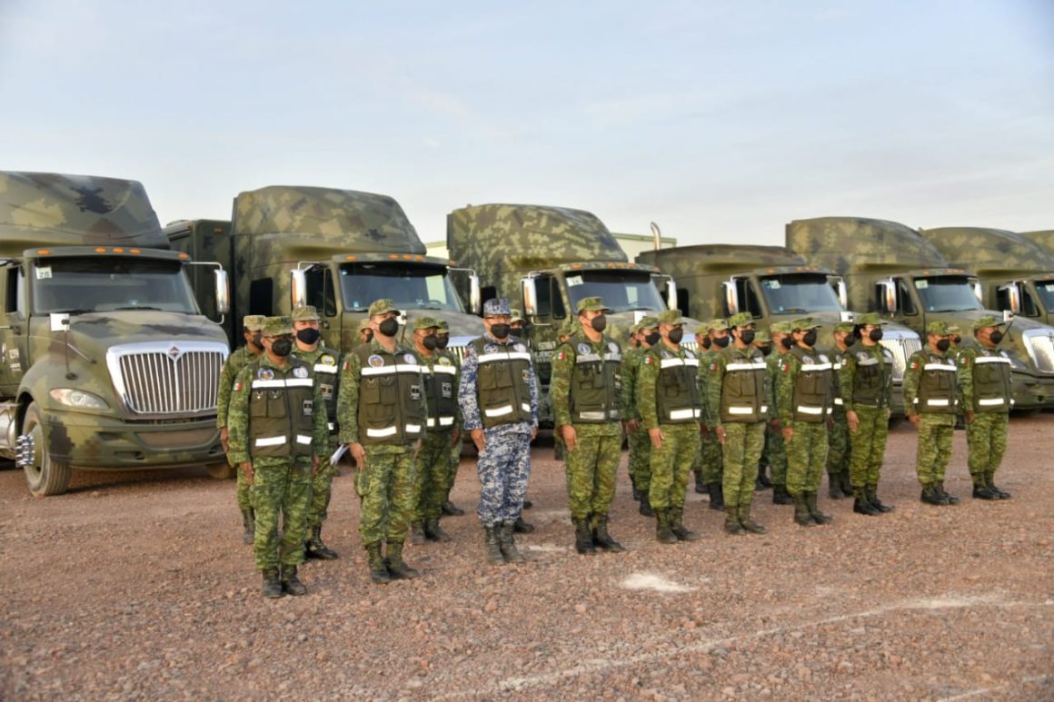 Agrupamiento de Ingenieros Ejército Mexicano se integró a construcción